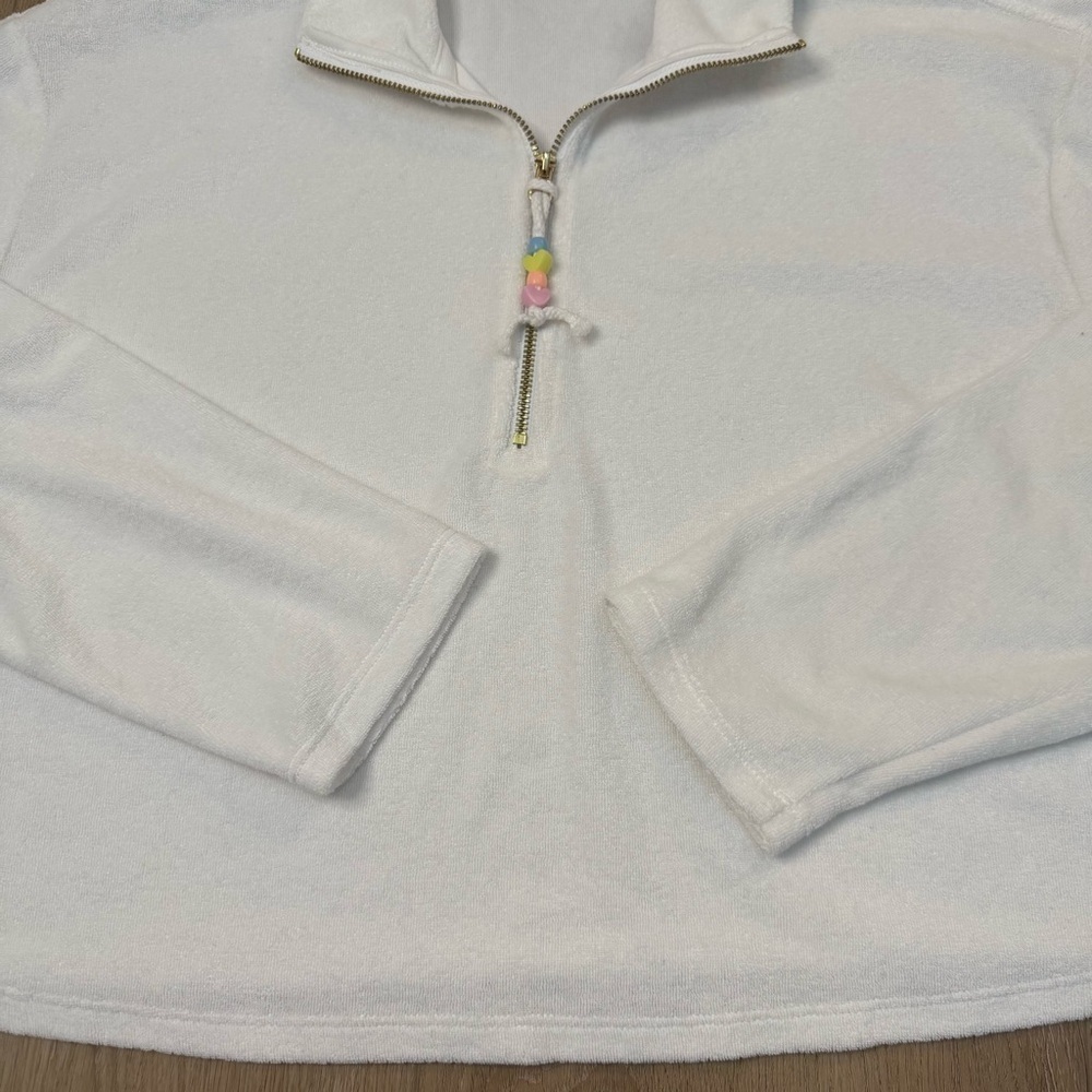 Stony Clover Lane x Target Sweatshirt -Cropped Half Zip - Picture 5 of 9